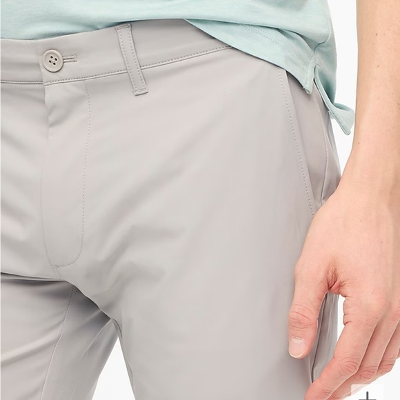 J crew Slim-fit tech pant Scarborough Grey 30 x 32 - Picture 2 of 7